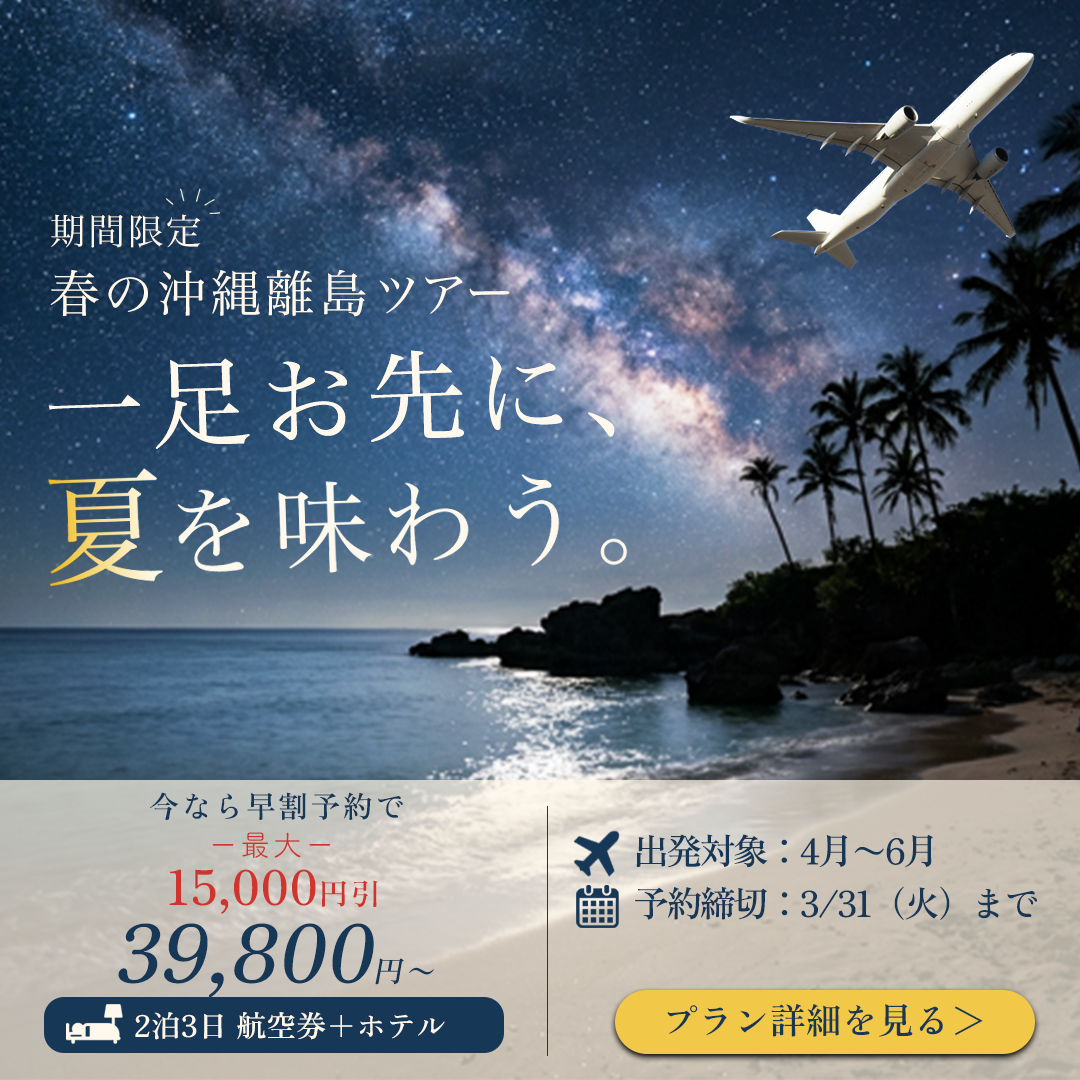 沖縄離島ツアーInstagramバナー